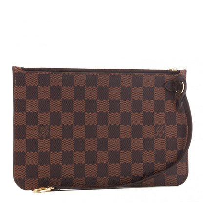 Louis Vuitton Damier Ebene Neverfull MM GM Pochette 2 of 7