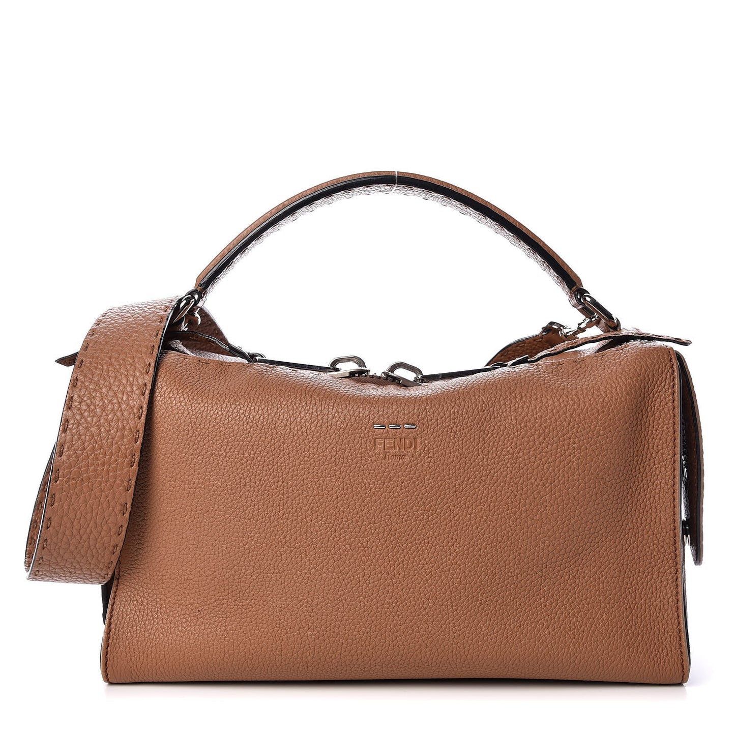 Cuoio Romano Selleria Lei Boston Tote Mou