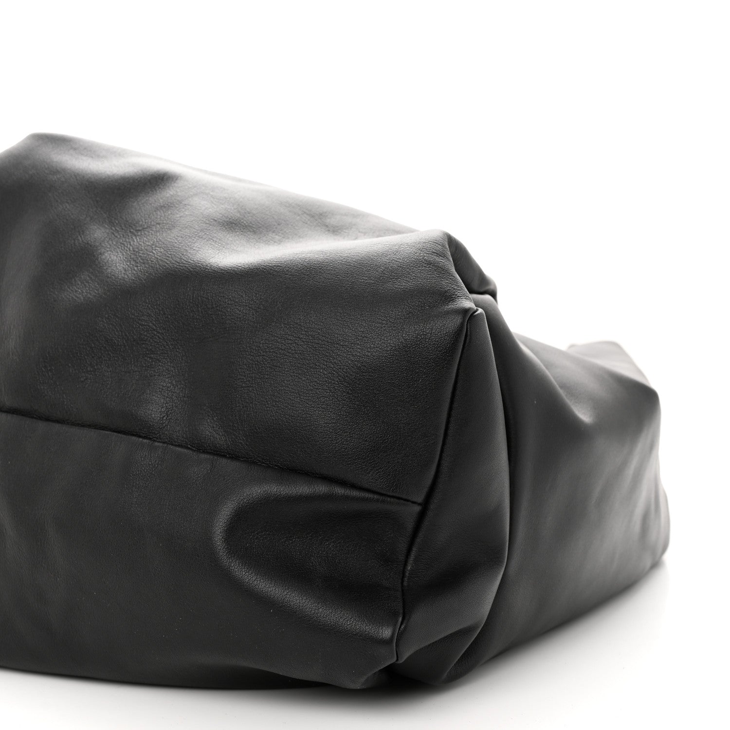 Bottega Veneta Smooth Butter Calfskin Large The Shoulder Pouch Black 10 of 10