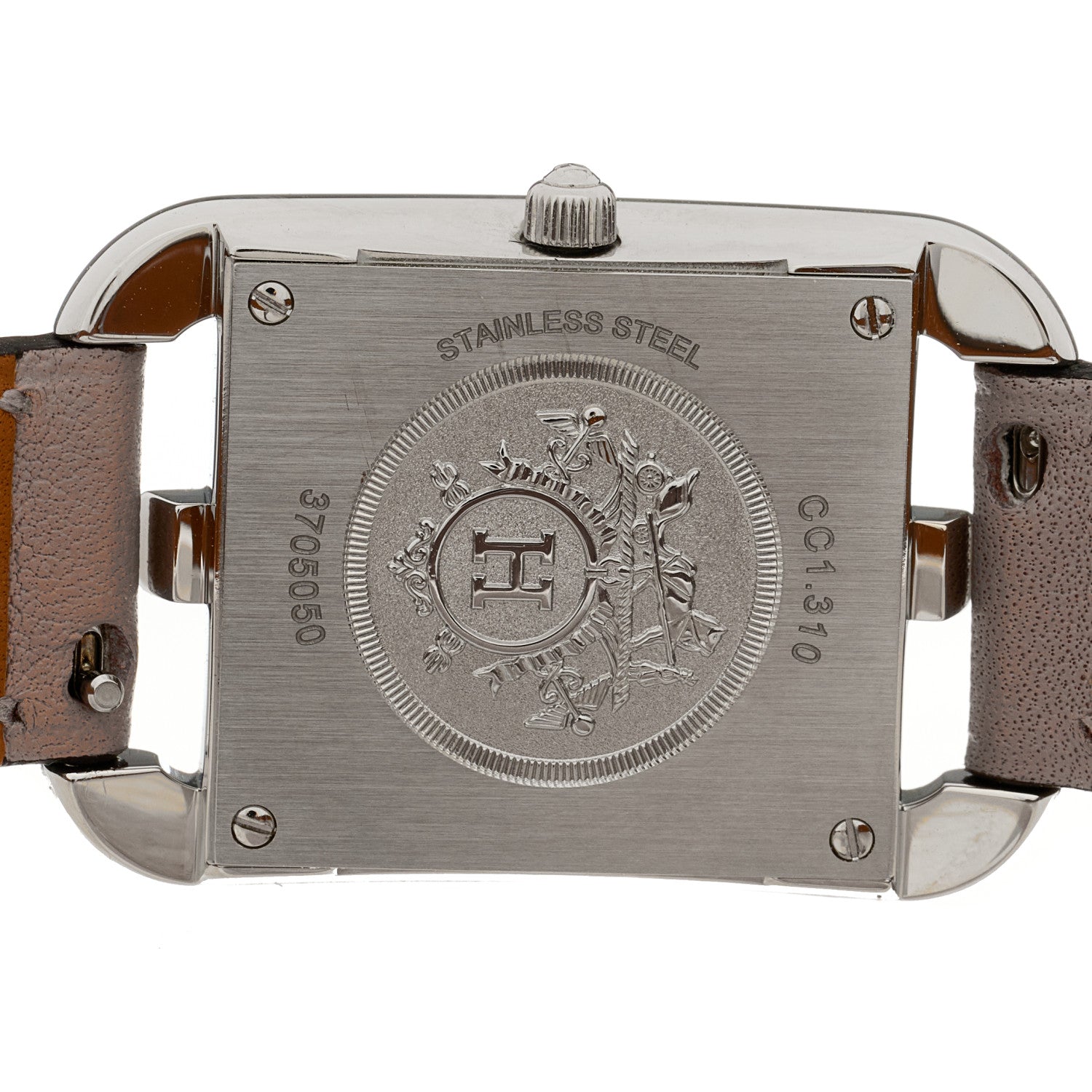 Hermes Stainless Steel Athena 23mm Cape Cod Chaine d’Ancre Double Tour Quartz Watch Glycine 4 of 4