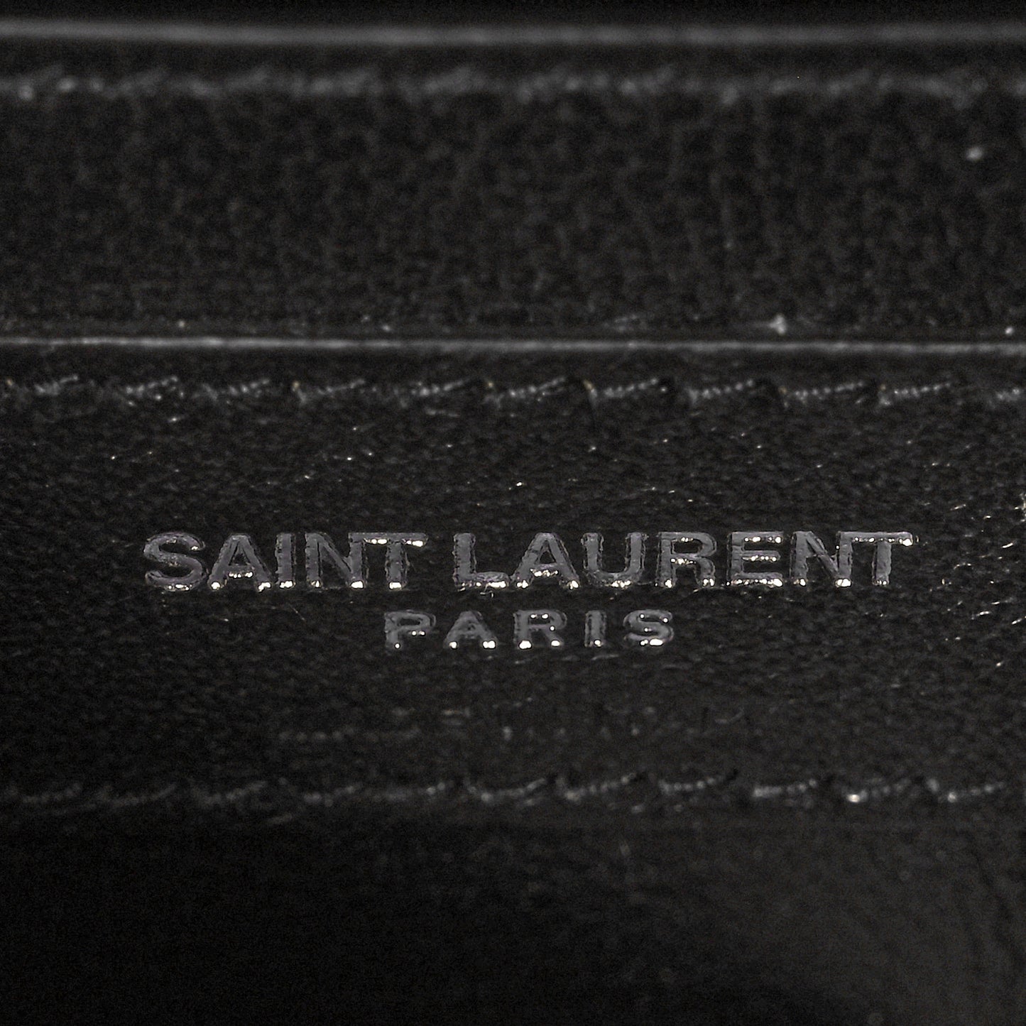 Grain De Poudre Small Classic Monogram Kate Tassel Satchel Black