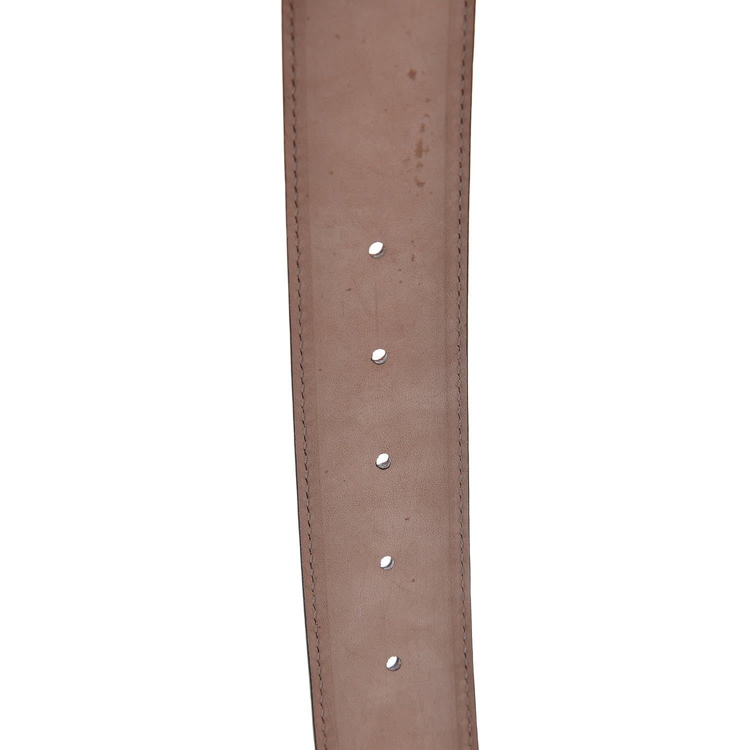 Gucci Guccissima Signature Interlocking G 40mm Belt 85 34 Red 5 of 8