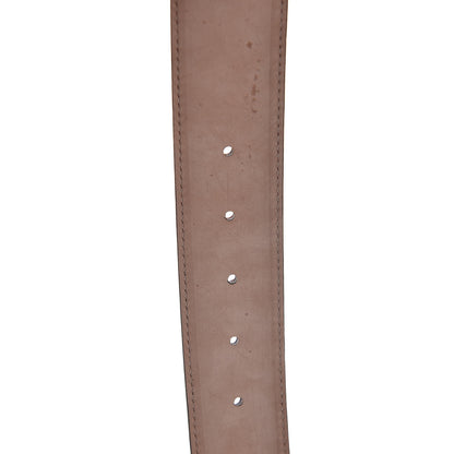 Gucci Guccissima Signature Interlocking G 40mm Belt 85 34 Red 5 of 8