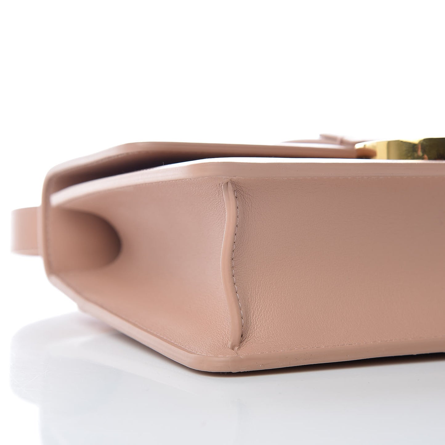 Calfskin 30 Montaigne Flap Bag Pale Pink