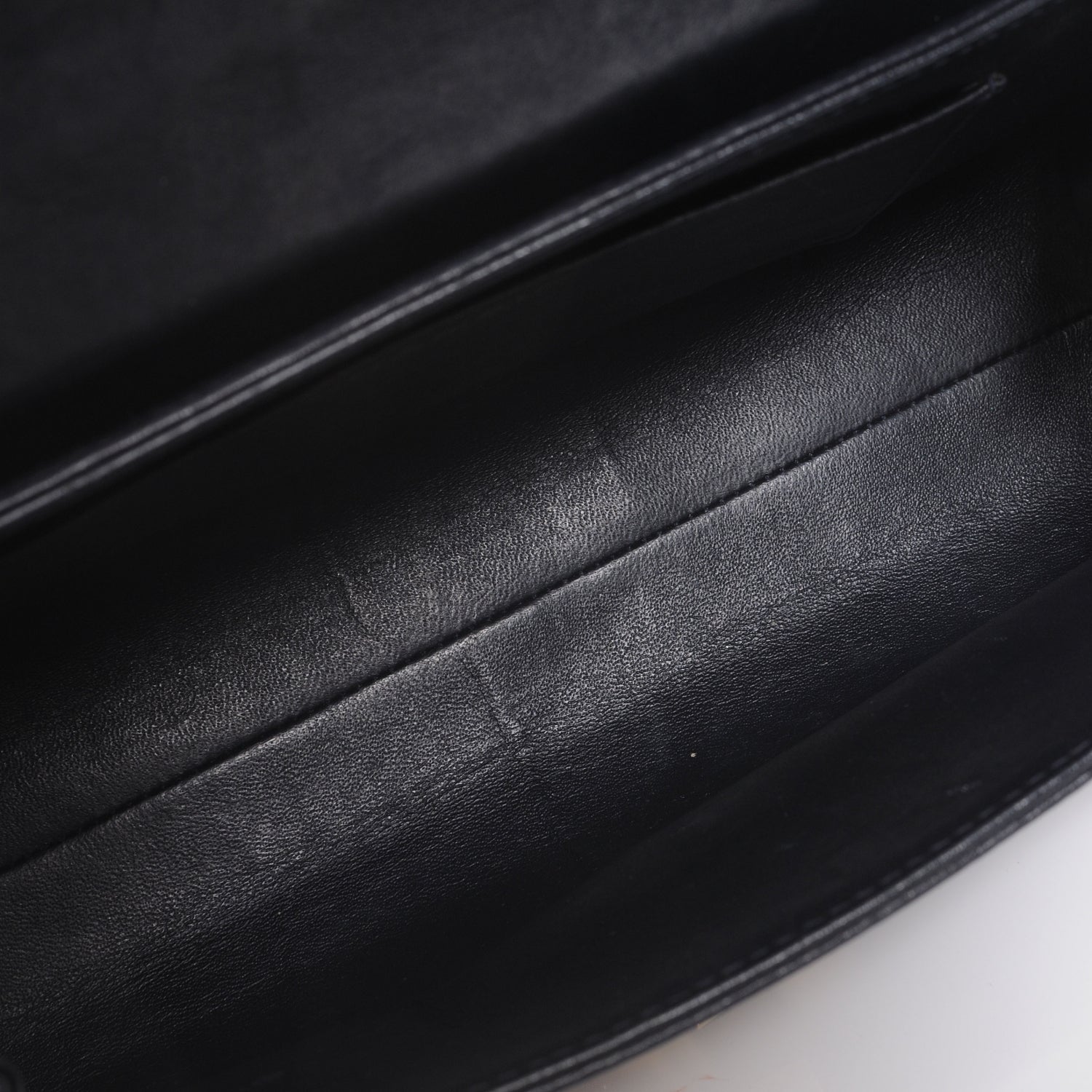 Chanel Lambskin Chocolate Bar Accordion Mademoiselle Black 5 of 7