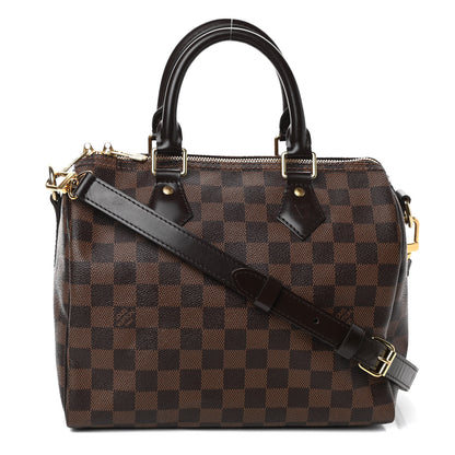 Louis Vuitton Damier Ebene Speedy Bandouliere 25 1 of 9