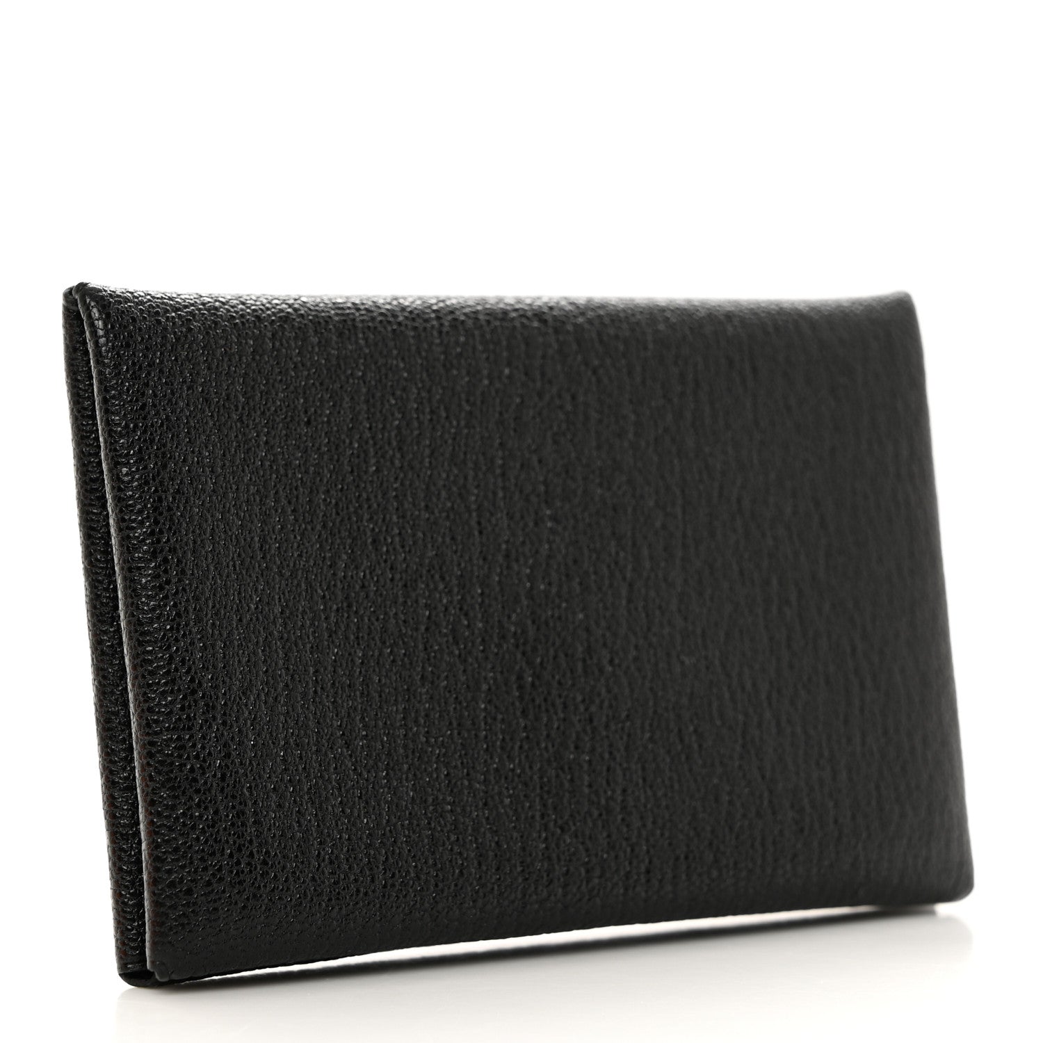 Hermes Chevre Mysore Calvi Card Case Black 3 of 7