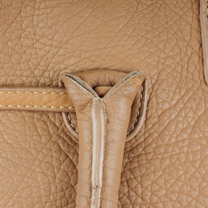 Jimmy Choo Grainy Calf Medium Rosalie Satchel Nude 8 of 11