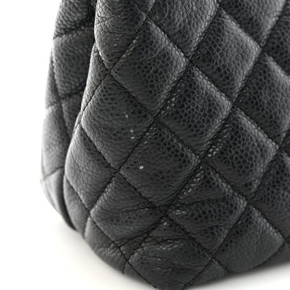 Chanel Lambskin Quilted Cosmetic Case Black 10 of 12