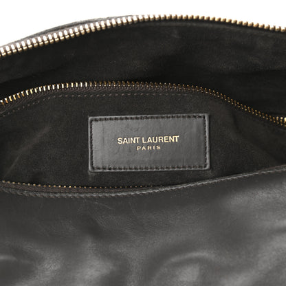 Saint Laurent Calfskin Classic Duffle 6 Earth 5 of 14