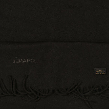 Chanel Cashmere Scarf Brown 3 of 3