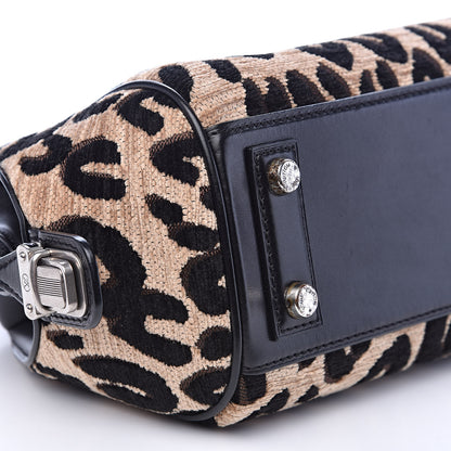 Louis Vuitton Jacquard Velvet Leopard Print Stephen Sprouse Baby Bag 8 of 12