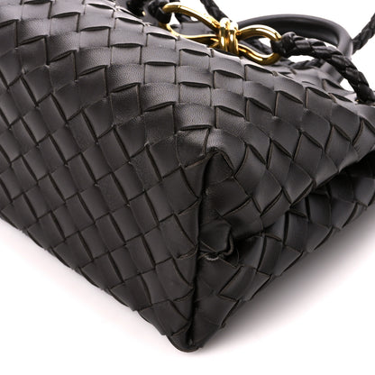 Bottega Veneta BOTTEGA VENETA Nappa Intrecciato Small Andiamo Shoulder Bag Fondant 10 of 10