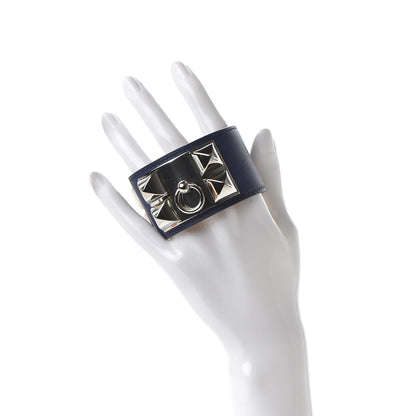 Hermes Swift Collier De Chien CDC Bracelet S Bleu Saphir 2 of 5