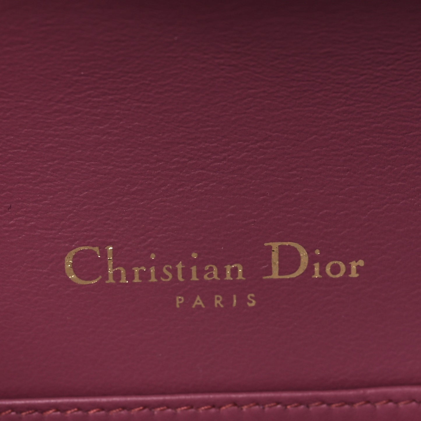 Patent Cannage Lady Dior Convertible Clutch Mallow Rose