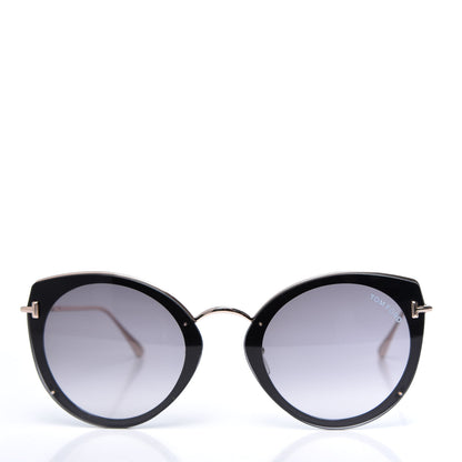 Tom Ford Jess Cat Eye Sunglasses TF683 Black 2 of 7