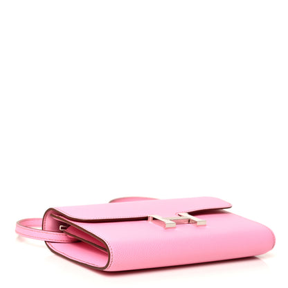 Hermes Epsom Constance Wallet To Go 5P Pink 4 of 12
