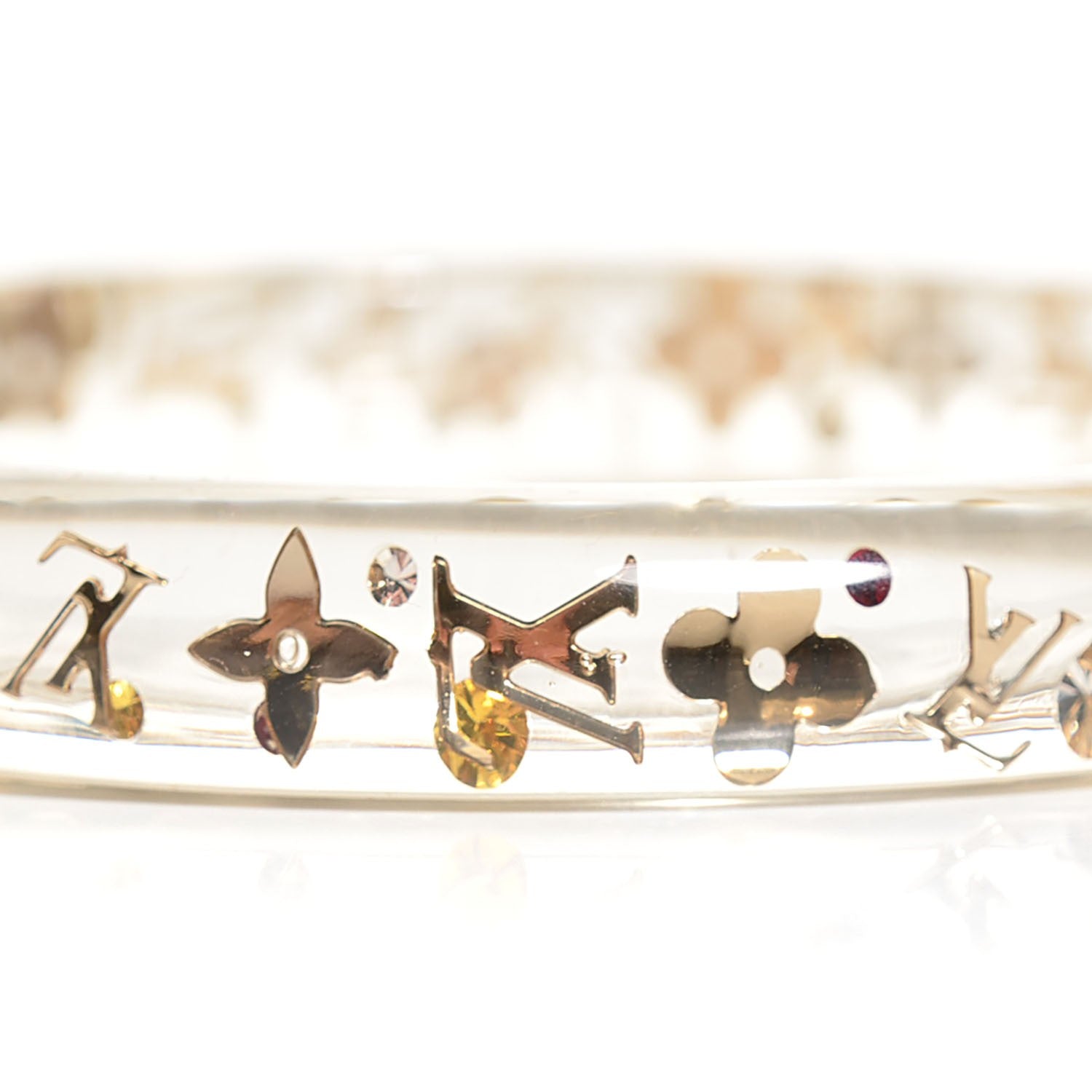 Louis Vuitton Inclusion Bracelet PM Medium Transparent 3 of 5