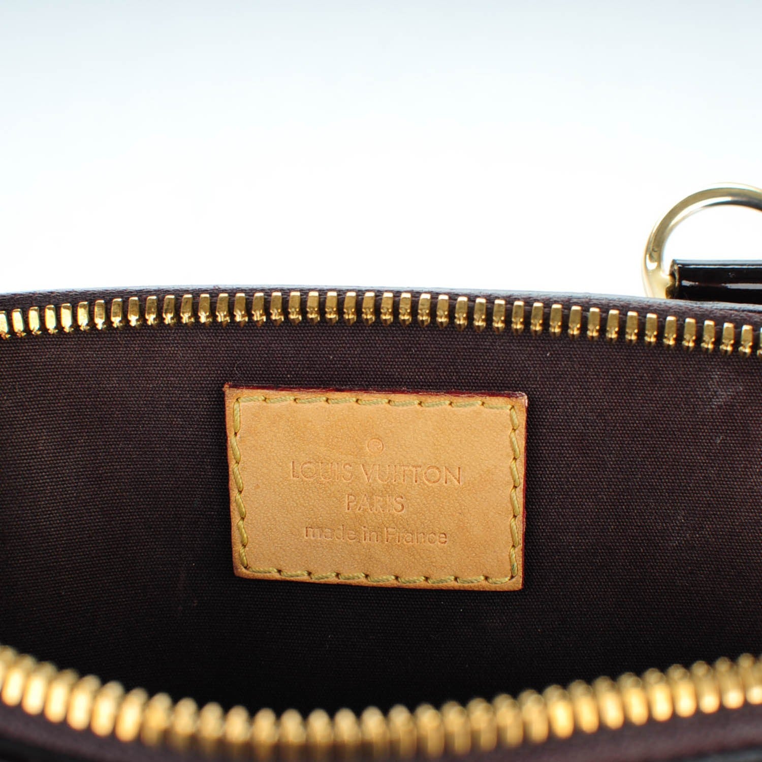 Louis Vuitton Vernis Alma BB Amarante 6 of 7