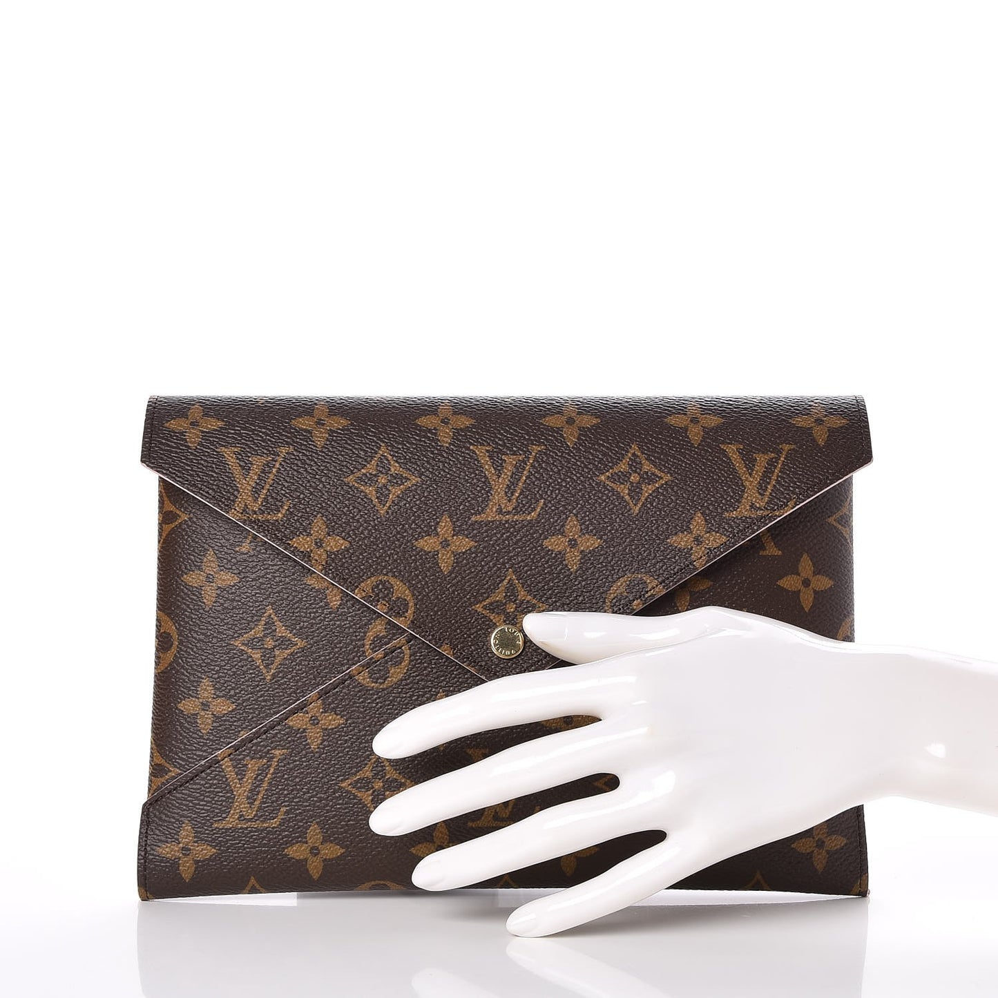 Monogram Large Kirigami Pochette Insert Rose Ballerine