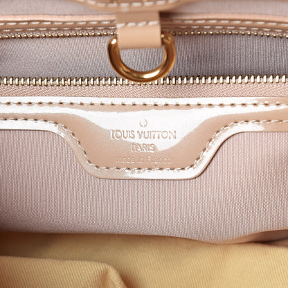 Louis Vuitton Vernis Wilshire PM Blanc Corail 6 of 9