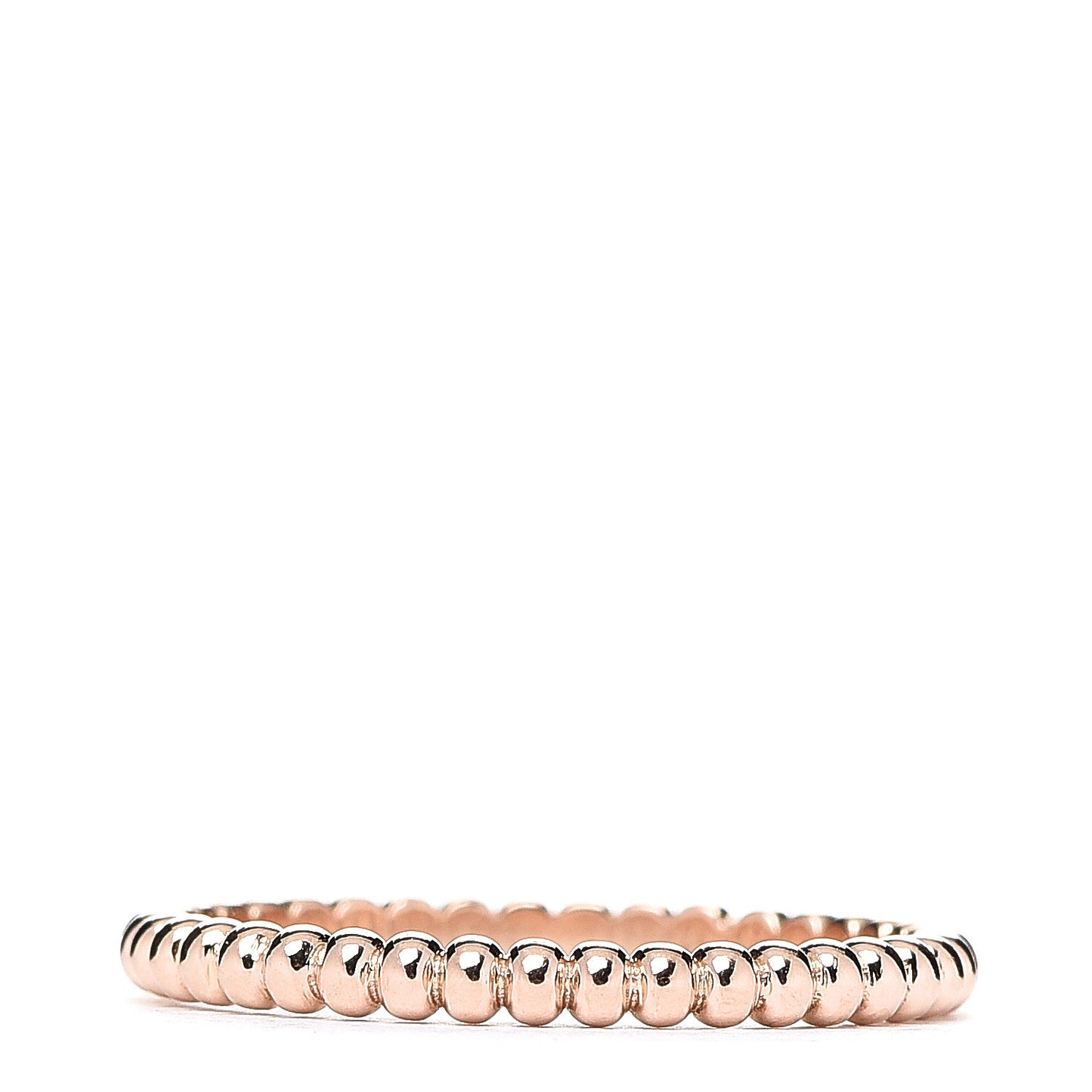 18K Rose Gold Small Perlee Ring 56 7.5