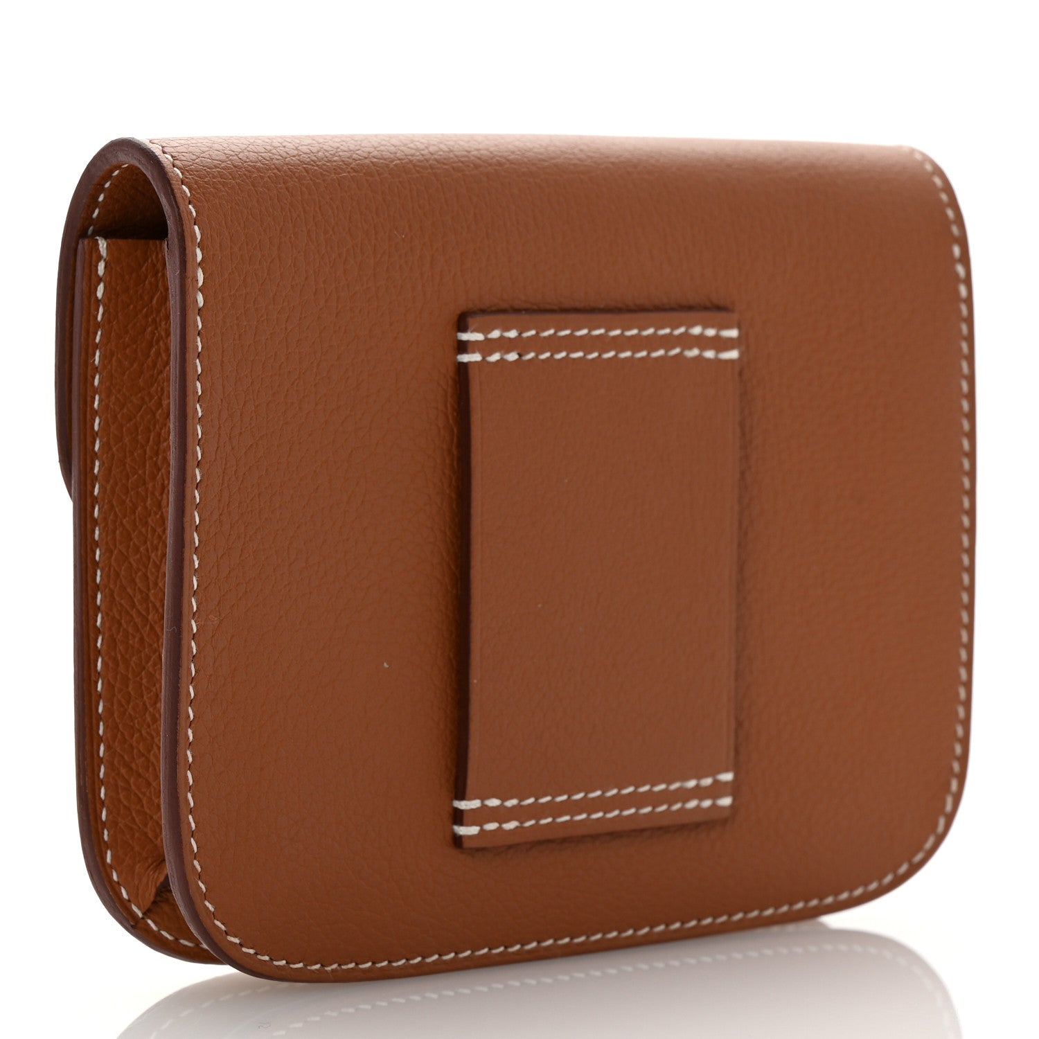 Hermes Evercolor Constance Slim Wallet Gold 4 of 8