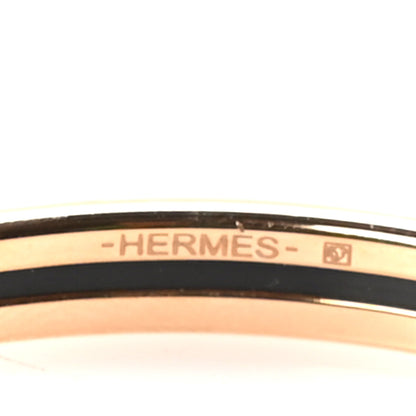 Hermes Enamel Uni Bangle Rose Dragee 4 of 5