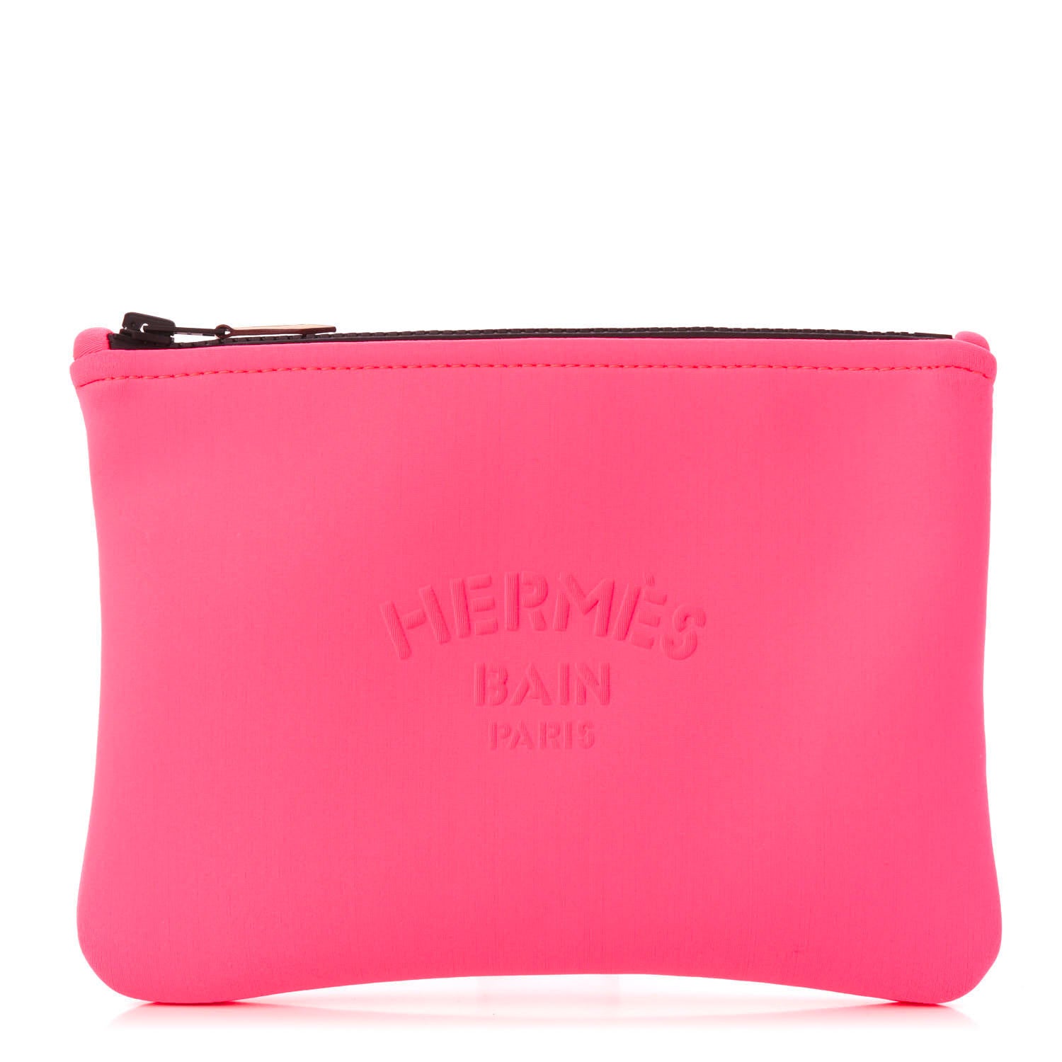 Hermes Neoprene Small Neobain Case Bubble Gum 1 of 7