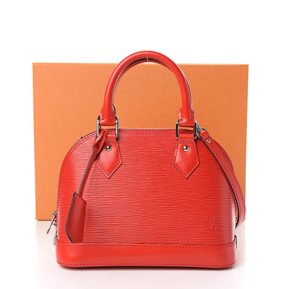 Louis Vuitton Epi Alma BB Coquelicot 10 of 10