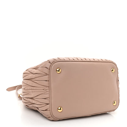 Miu Miu Nappa Matelasse Top Handle Bag Cammeo 3 of 7