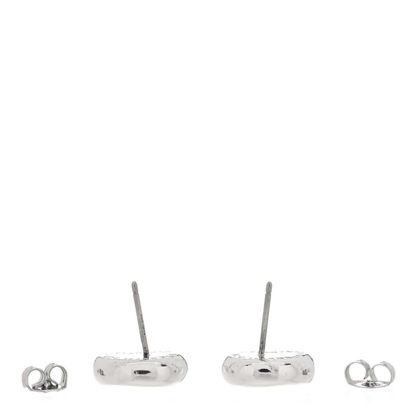 Sterling Silver 9mm Elsa Peretti Bean Earrings