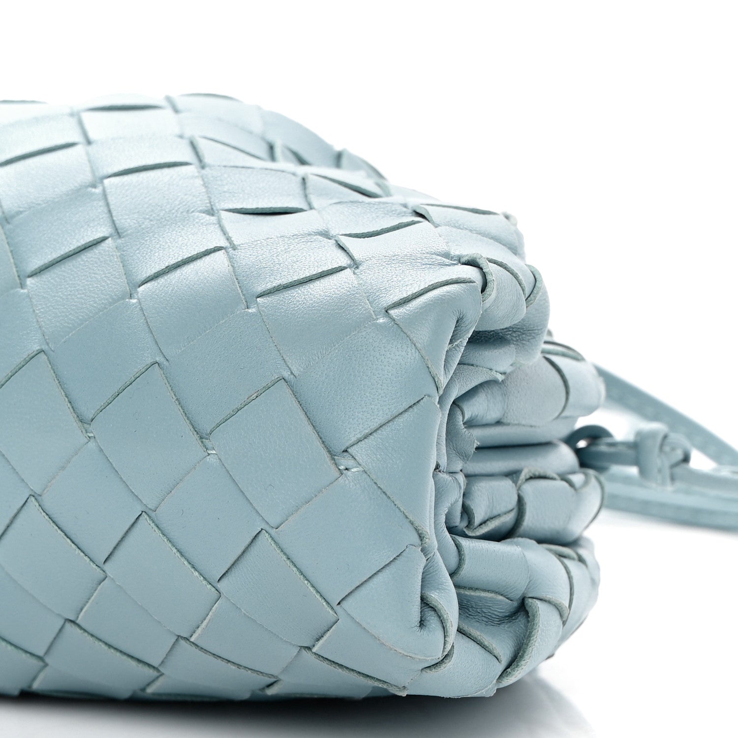 Bottega Veneta Nappa Intrecciato The Mini Pouch Ice 10 of 10