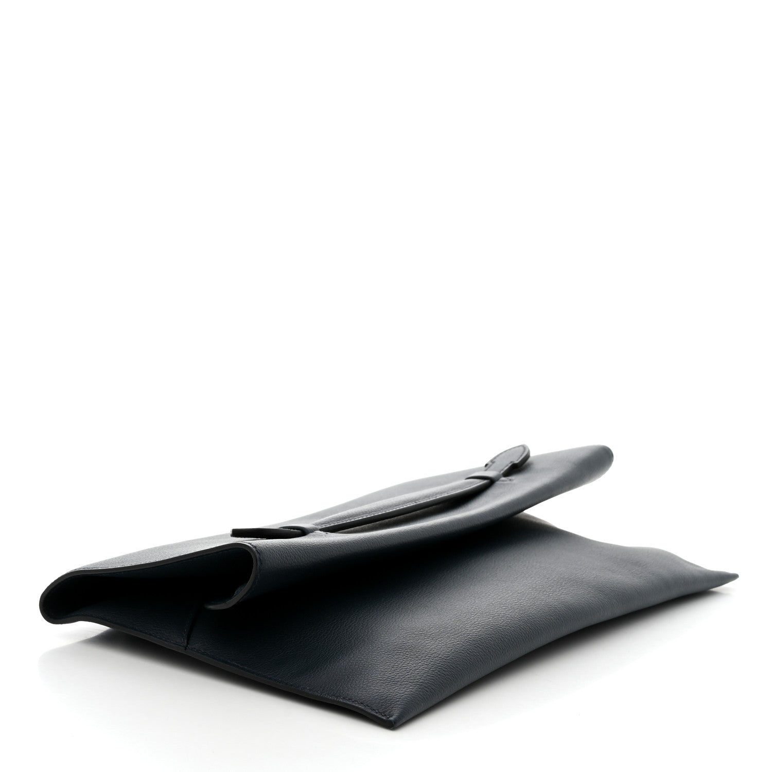 Hermes Evercolor Pliplat Clutch Bleu De Prusse 4 of 8