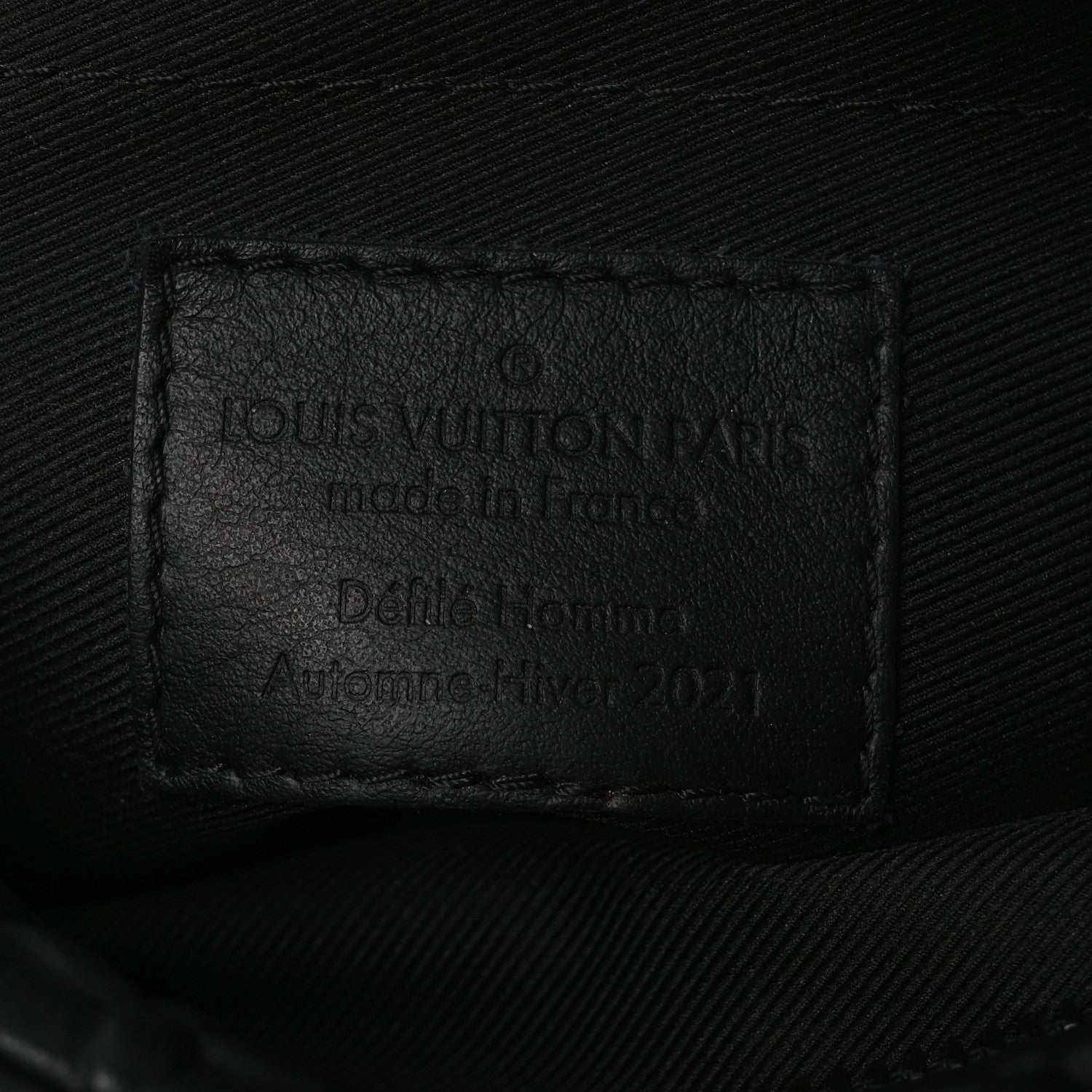 Louis Vuitton Calfskin Debossed Monogram Solar Ray Mini Soft Trunk Black 6 of 11