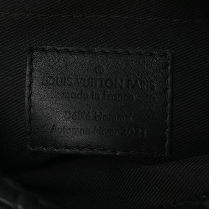 Louis Vuitton Calfskin Debossed Monogram Solar Ray Mini Soft Trunk Black 6 of 11