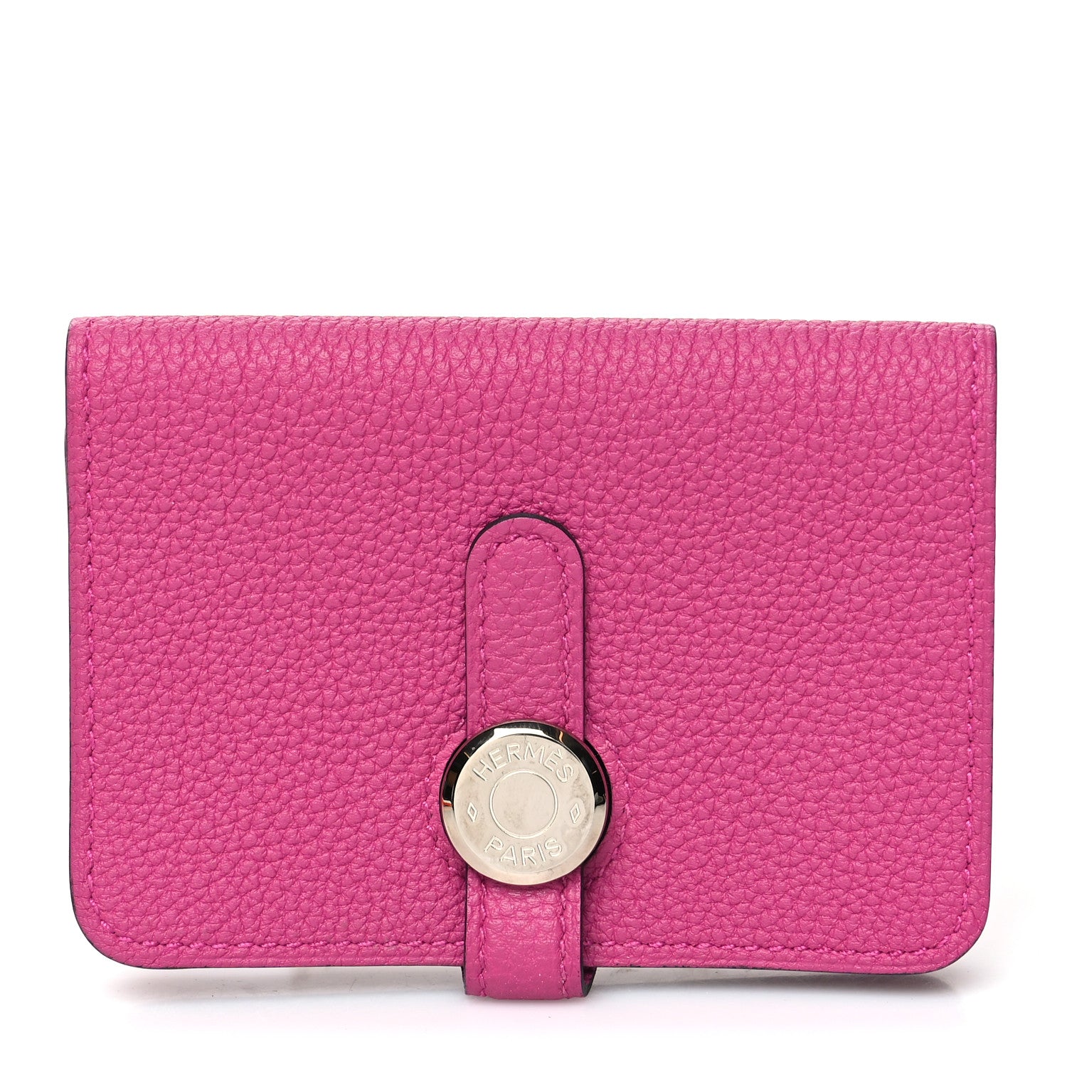 Hermes Togo Dogon Card Case Rose Pourpre 1 of 10