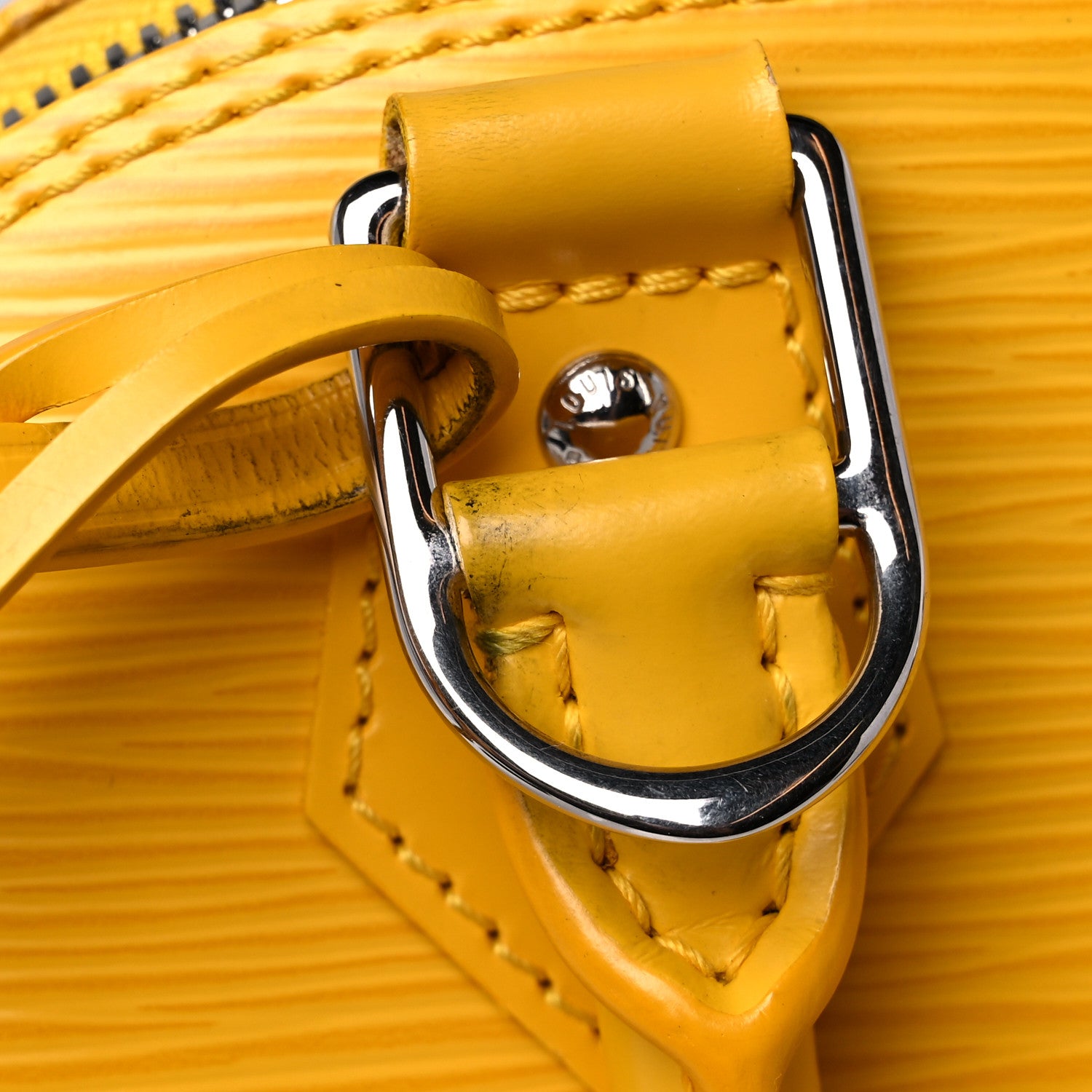 Louis Vuitton Epi Alma BB Citron 15 of 15