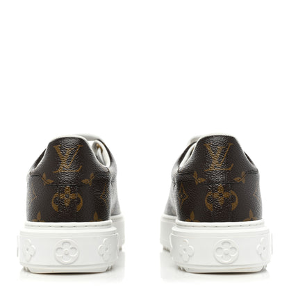 Louis Vuitton Monogram Time Out Sneakers 38.5 4 of 9