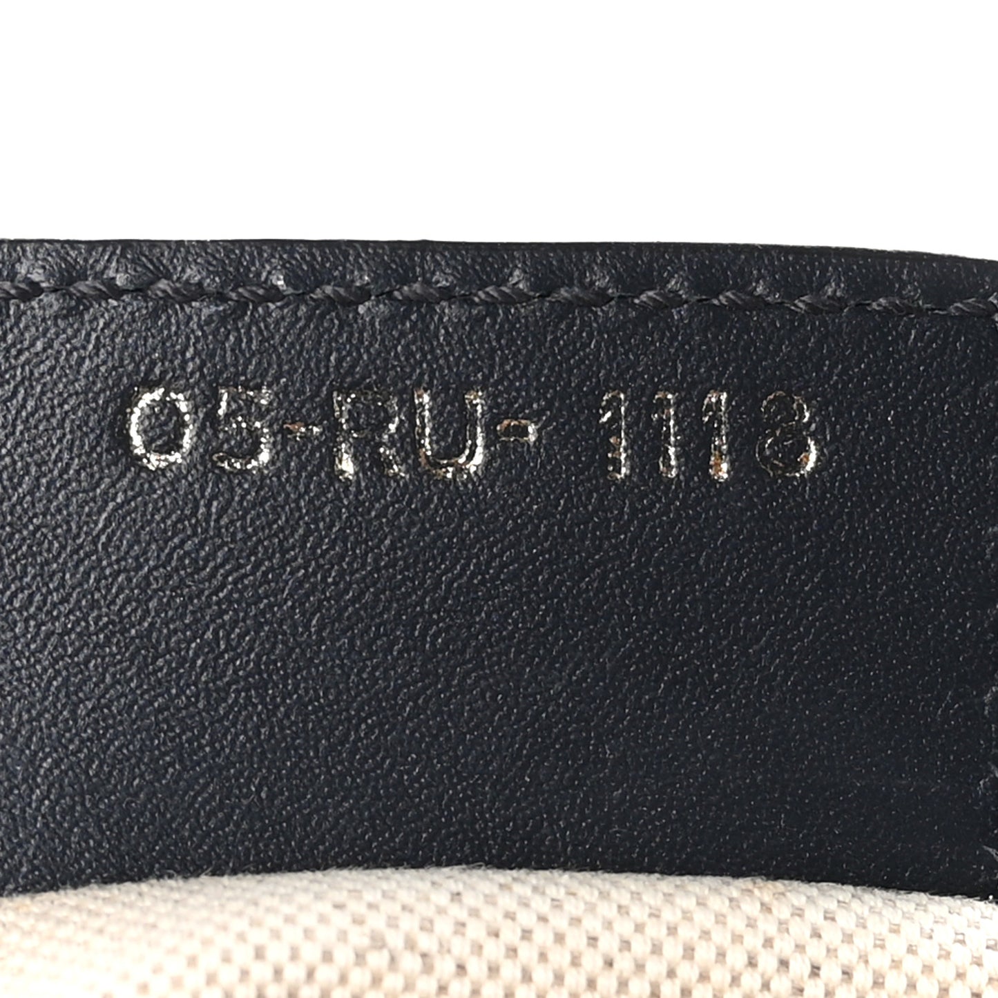 Oblique Saddle Bag Blue