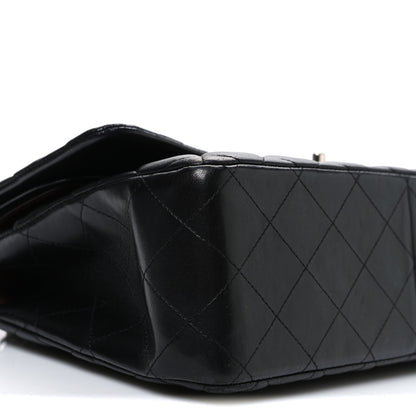 Chanel Lambskin Quilted Jumbo Double Flap Black 9 of 10