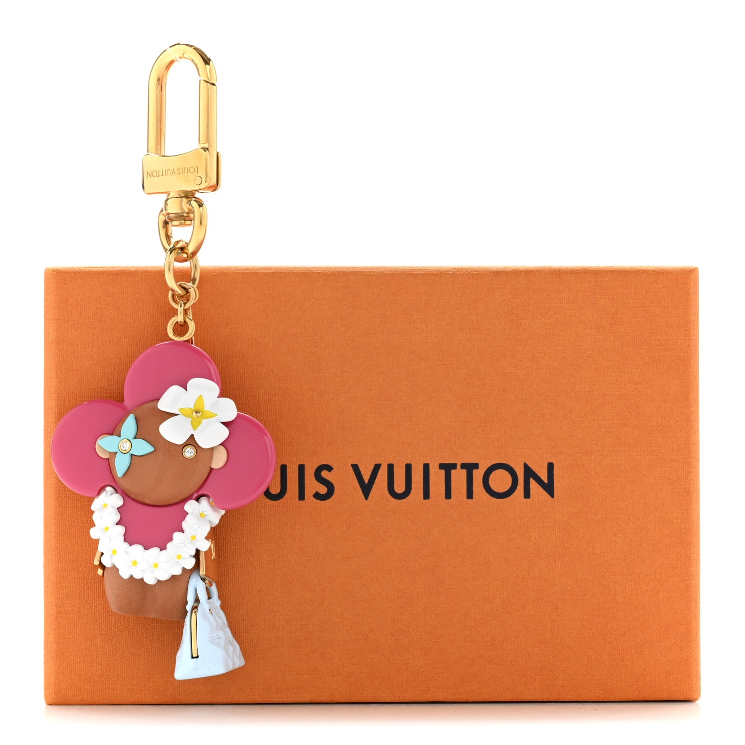 アロマグッズ VUITTON Louis Vuitton Resin Wood Vivienne Hawaii Bubblegram Alma BB Bag