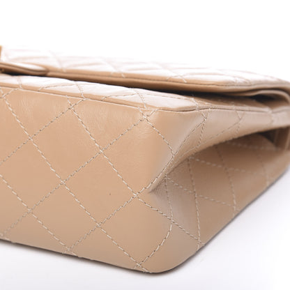 Chanel Aged Calfskin Quilted 2.55 Reissue 226 Flap Beige 9 of 10