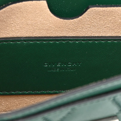 Givenchy Goatskin Quilted GV3 Mini Pocket Convertible Bag Green Forest 5 of 7