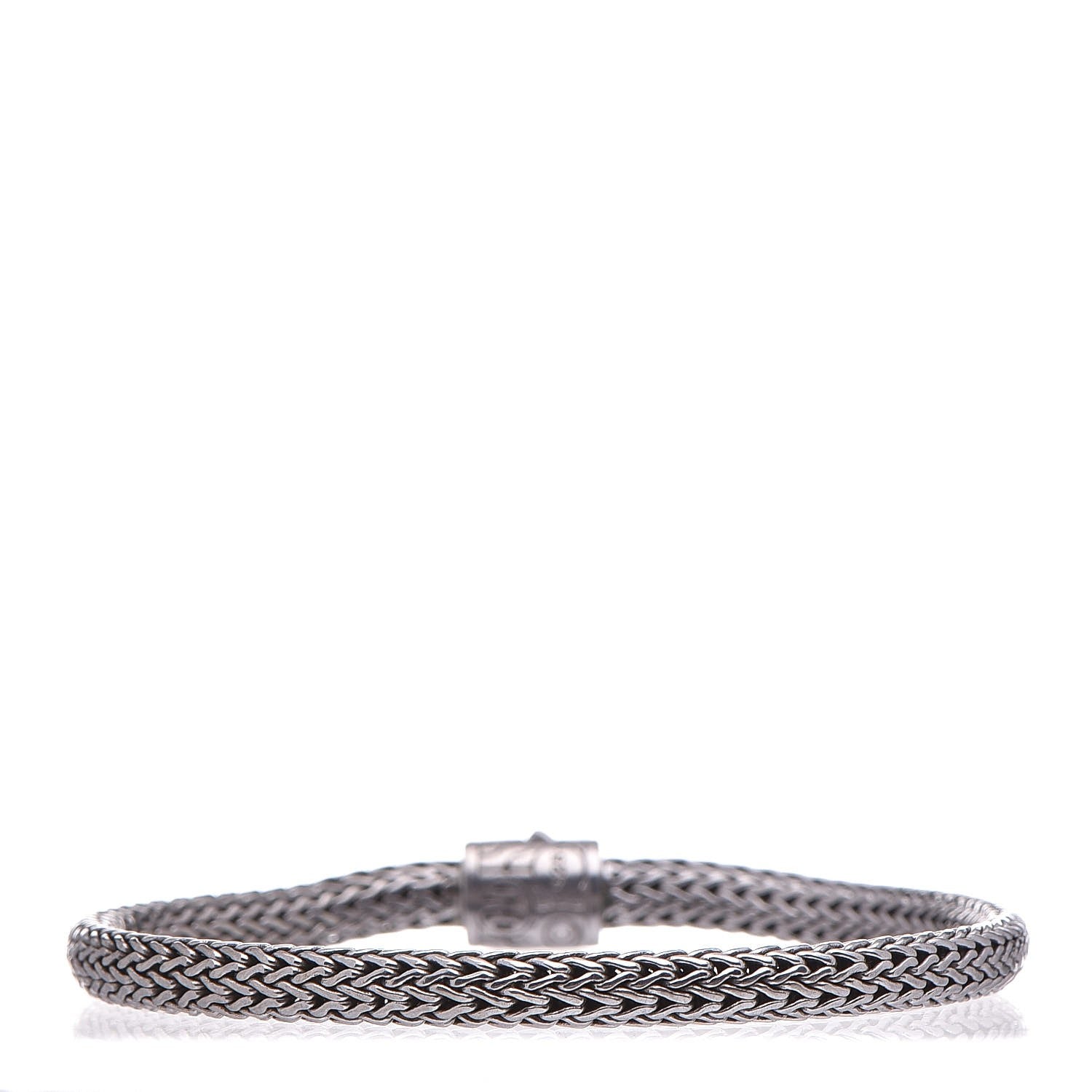 John Hardy Sterling Silver Black Sapphire 5mm Classic Chain Bracelet 3 of 5