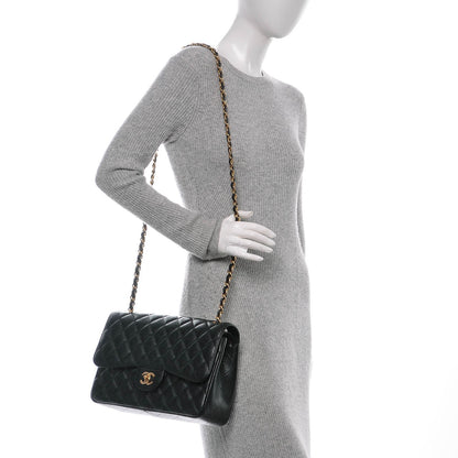 Chanel Caviar Quilted Jumbo Double Flap Black 2 of 6