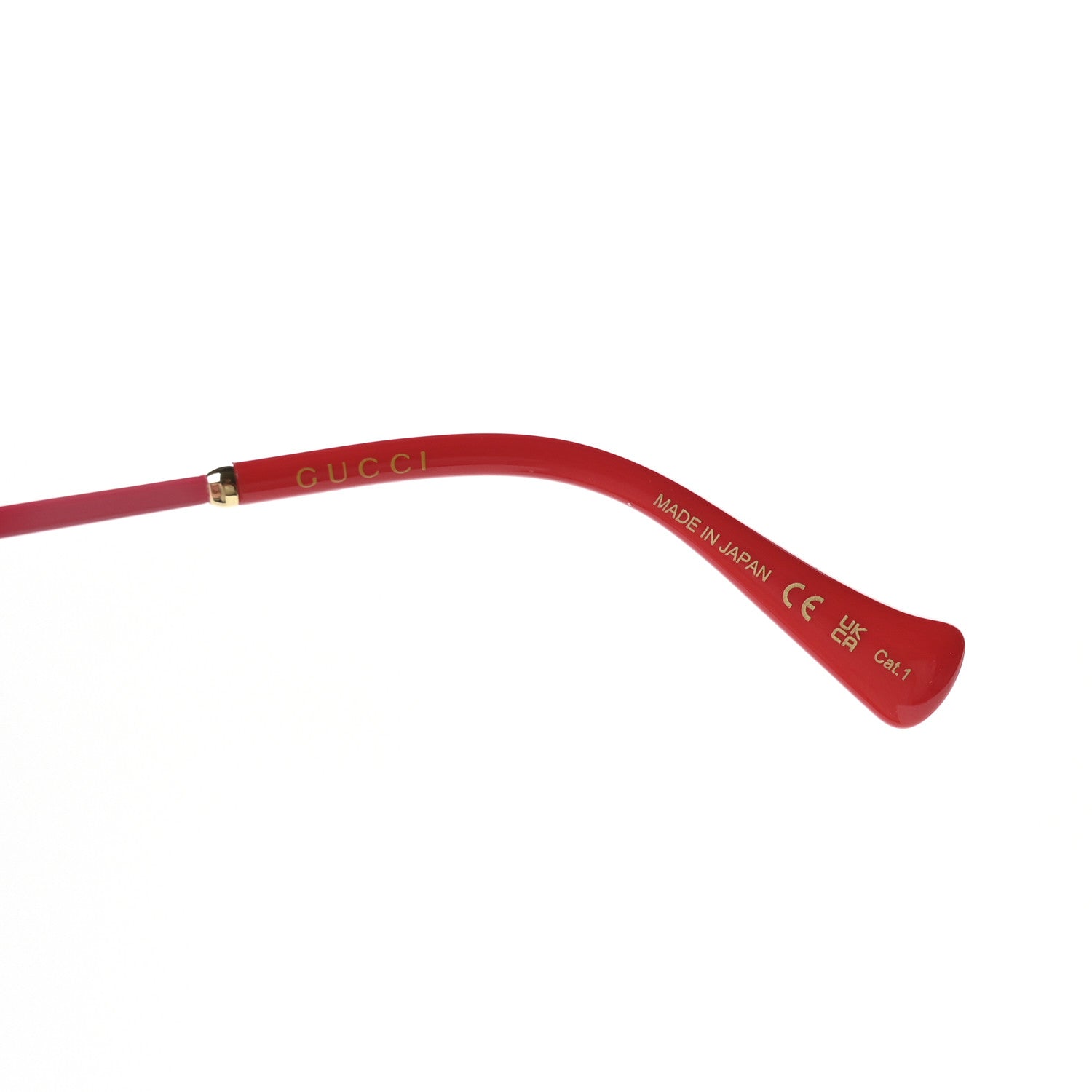 Gucci Metal Round GG Sunglasses GG1142SA Pink 7 of 9