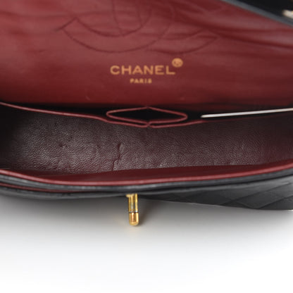 Chanel Lambskin Quilted Small Double Flap Black 5 of 19