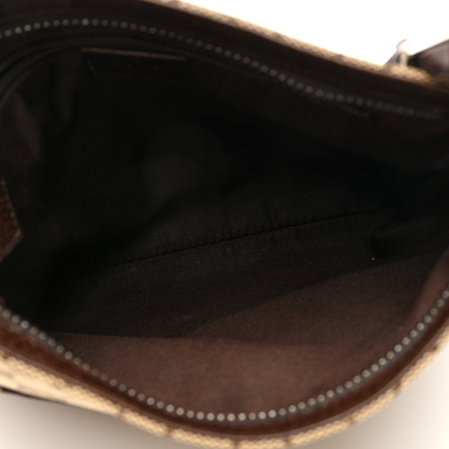 Gucci Monogram Flat Messenger Bag Dark Brown 5 of 10