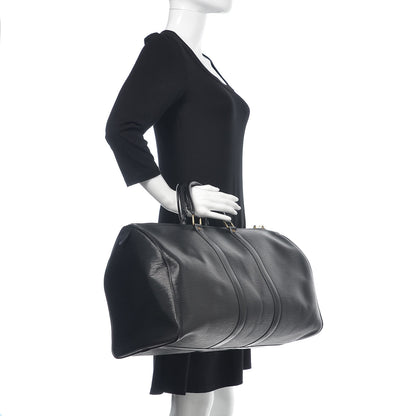 Louis Vuitton Epi Keepall 45 Black 2 of 27